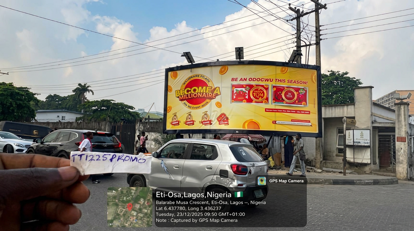 Citybox – Samuel Manuwa by 1004 main entrance advertising face and surrounding environment